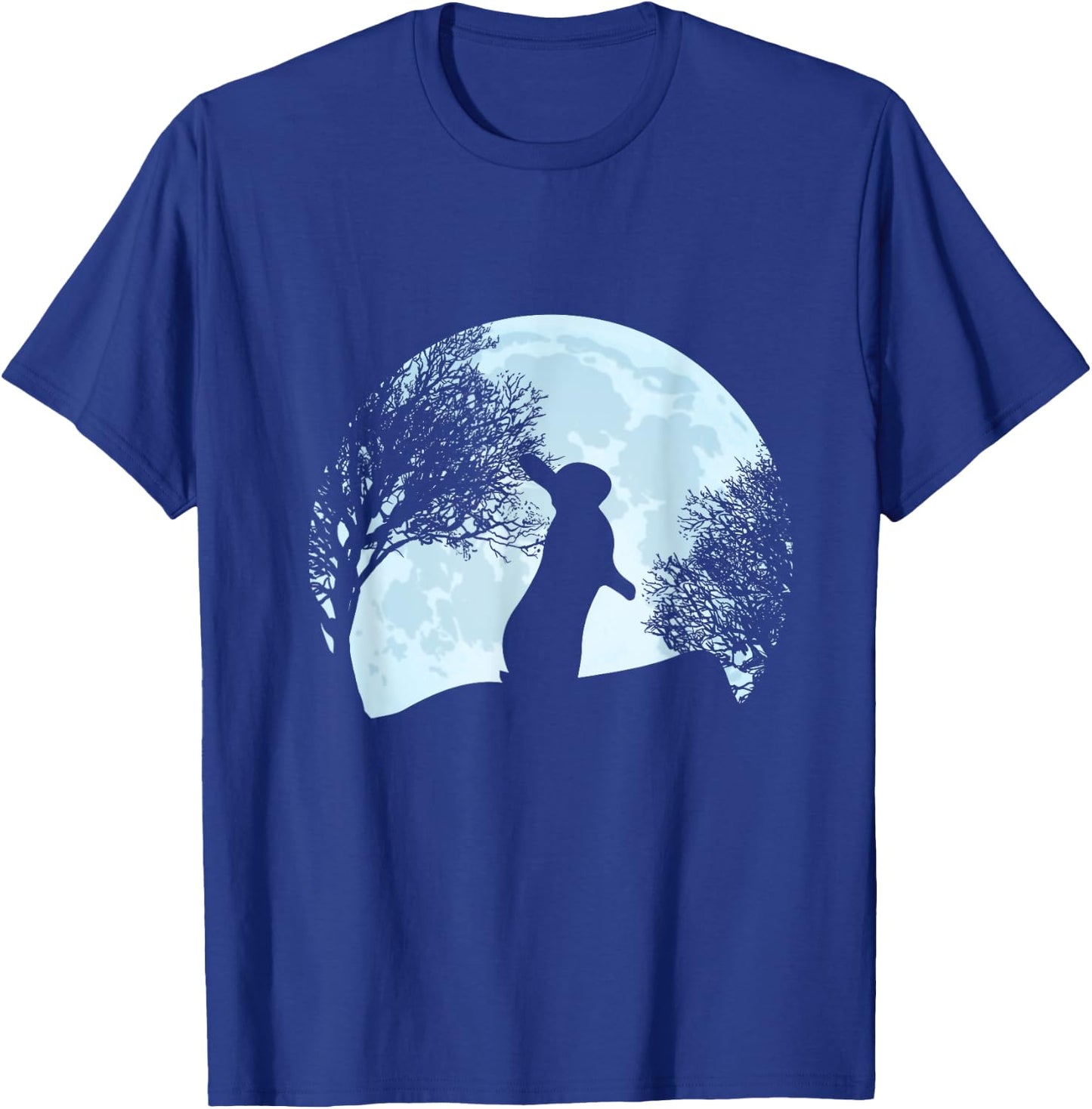 Easter Rabbit Blue Moon T-Shirt - T-Shirt | Royal