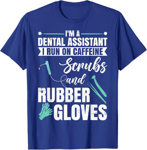 Funny dental assistant T-Shirt - T-Shirt | Royal