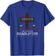 Deadlifts or weights in gym or Jesus The ultimate Deadlifter T-Shirt - T-Shirt | Royal