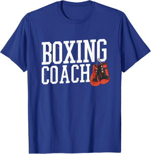 Boxer Coach Boxing Coach T-Shirt - T-Shirt | Royal