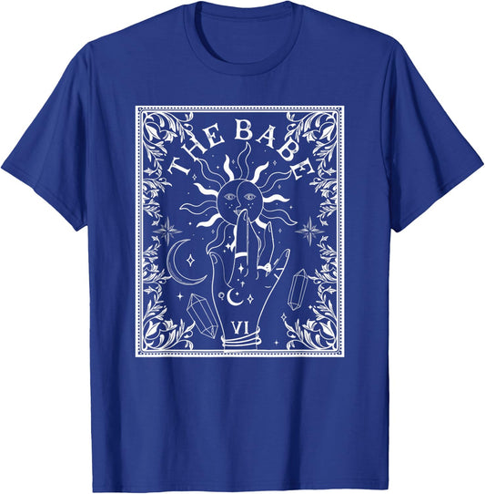 Boho Mystic Tarot Celestial Bachelorette Bride Bridesmaid T-Shirt - T-Shirt | Royal