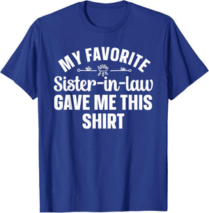 Brother-in-Law Design From Sister In Law Men Brother In Law T-Shirt - T-Shirt | Royal