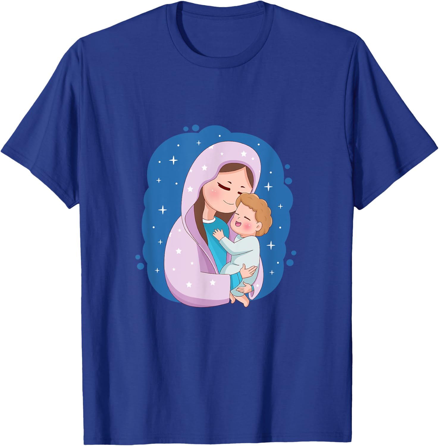 Virgin Mary and Holy Child T-Shirt - T-Shirt | Royal