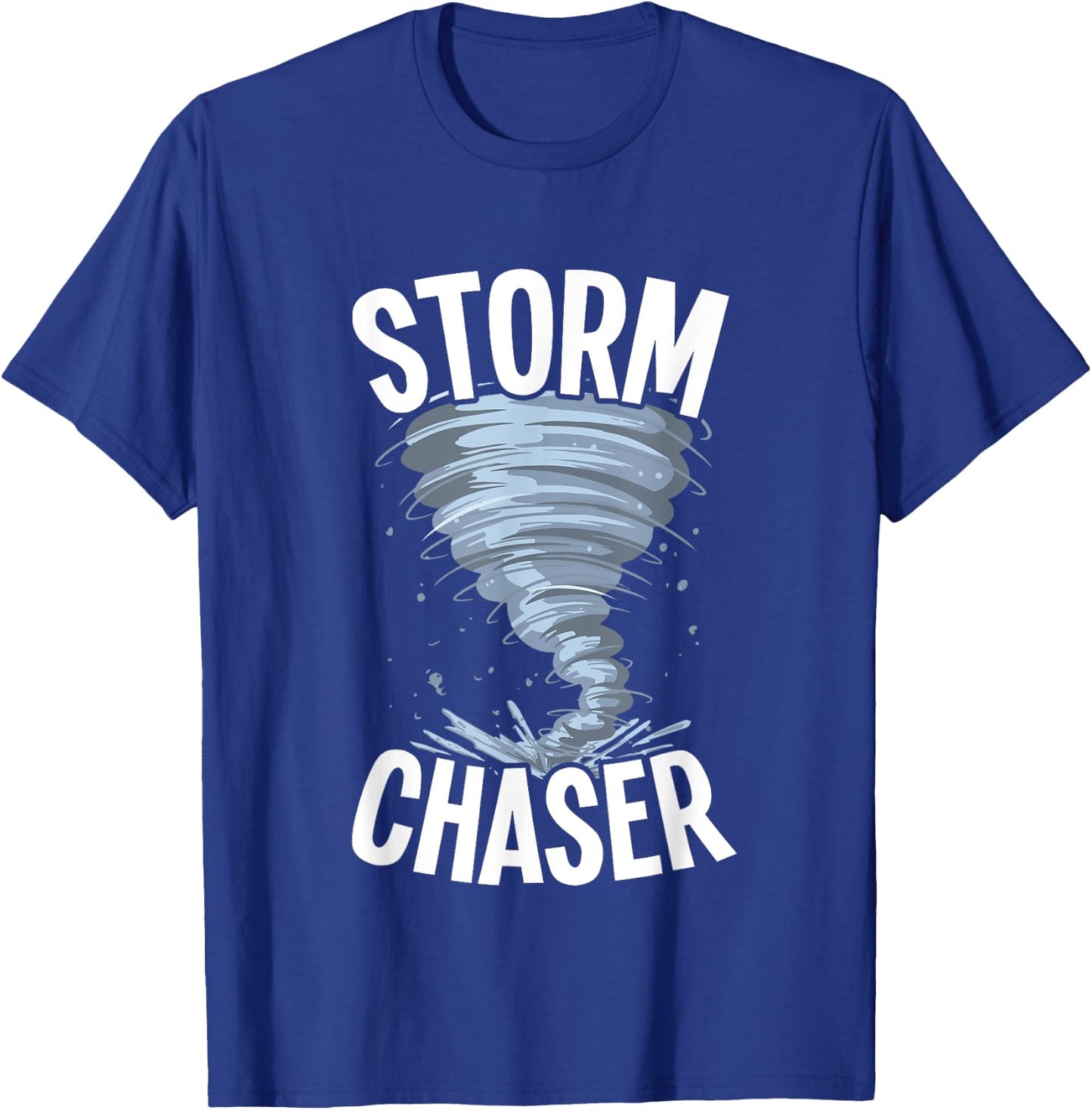 Storm Chaser Meteorologists Meteorology T-Shirt - T-Shirt | Royal