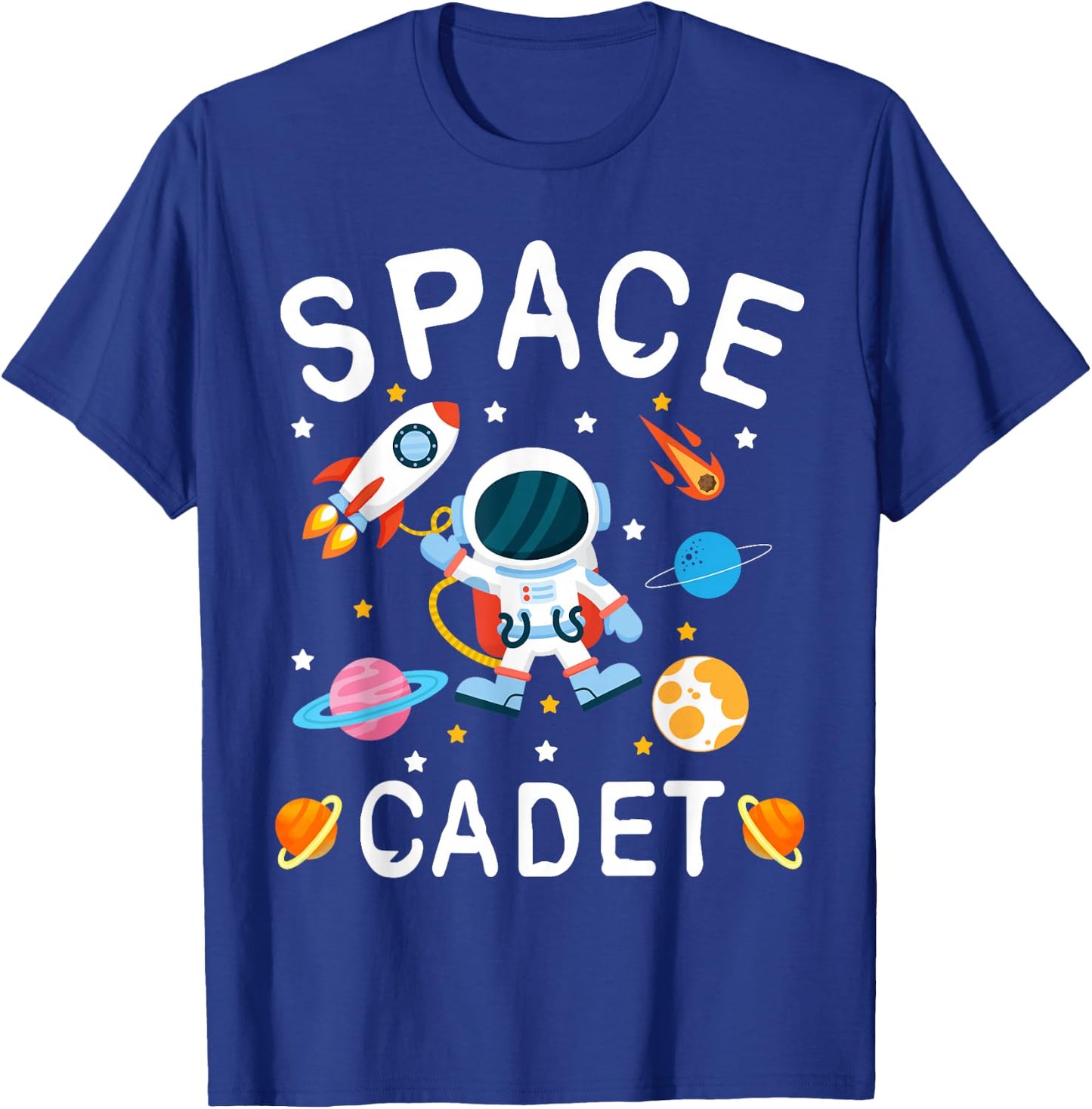 Space Cadet Astronaut T-Shirt - T-Shirt | Royal