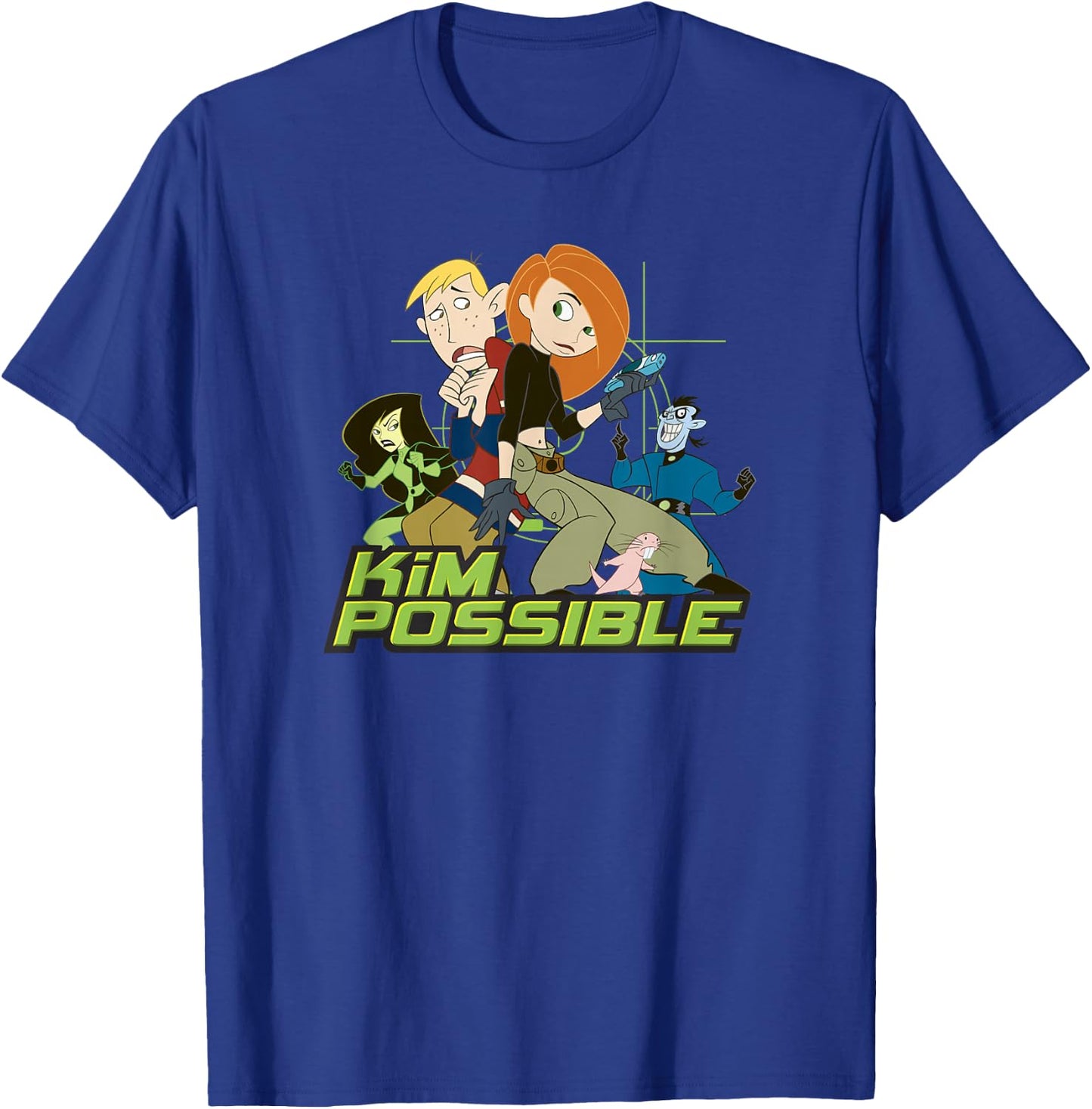 Disney Kim Possible Character Group Poster T-Shirt - T-Shirt | Royal