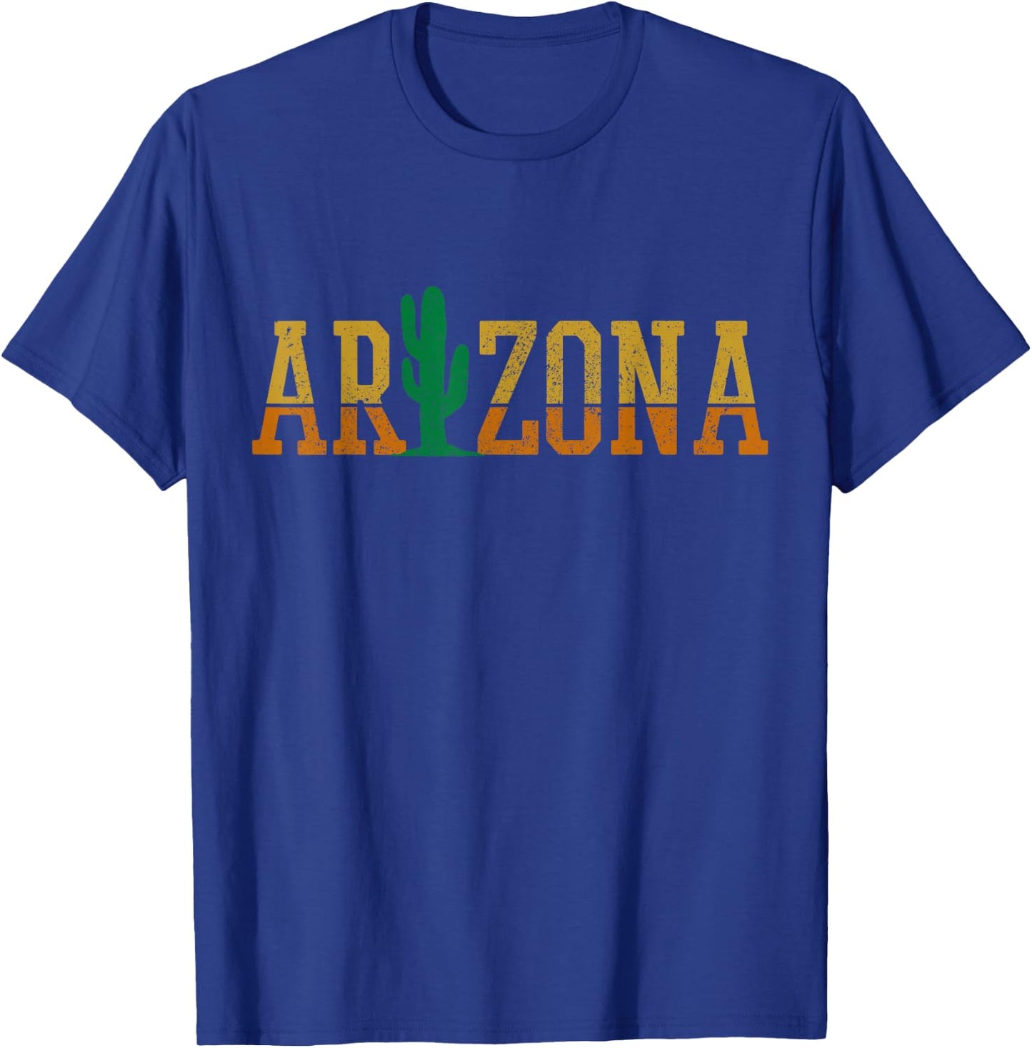 Arizona Cactus USA Souvenir T-Shirt - T-Shirt | Royal
