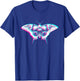 Aesthetic Pastel Goth Butterfly Skull Glitch T-Shirt - T-Shirt | Royal