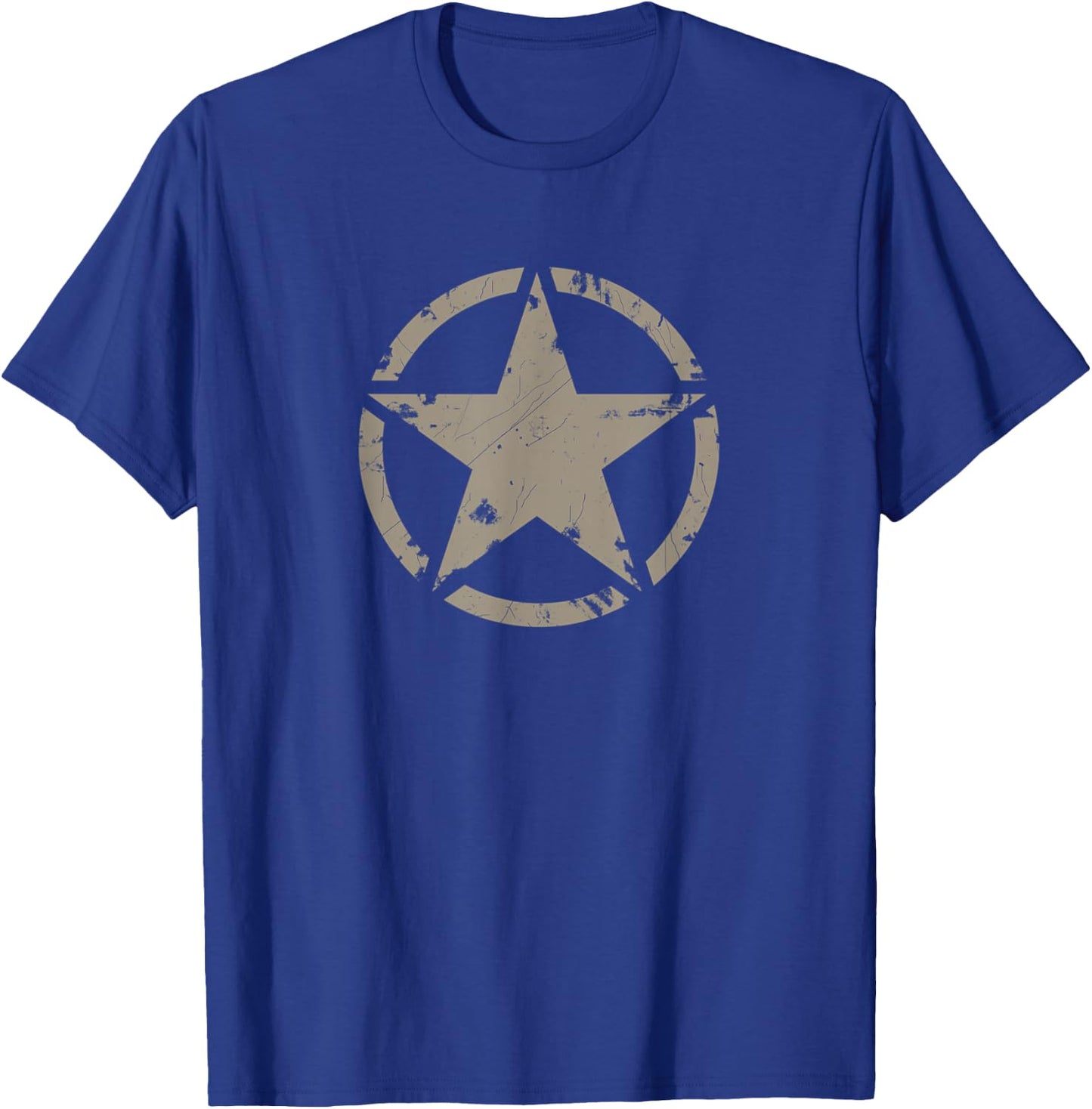 Air Force Logo Star Vintage US Military Airforce Men Women T-Shirt - T-Shirt | Royal