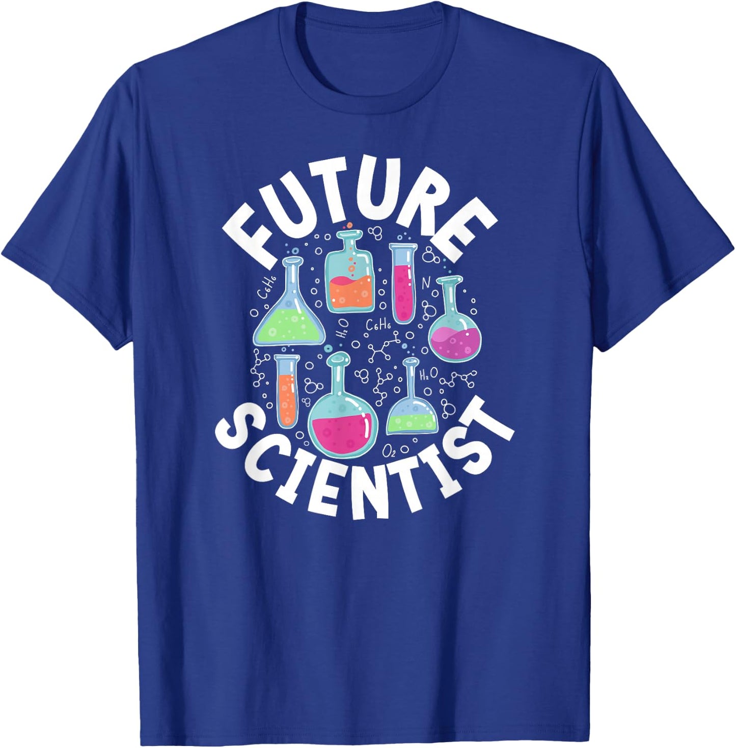 Future Scientist Science Kids Scientist Boy T-Shirt - T-Shirt | Royal