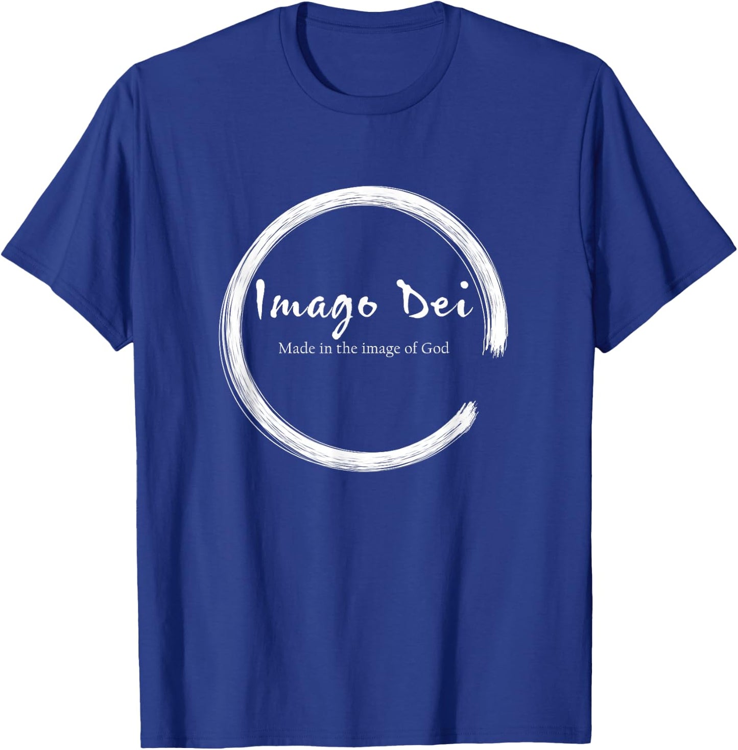 Imago Dei Made in the Image of God Latin T-Shirt - T-Shirt | Royal
