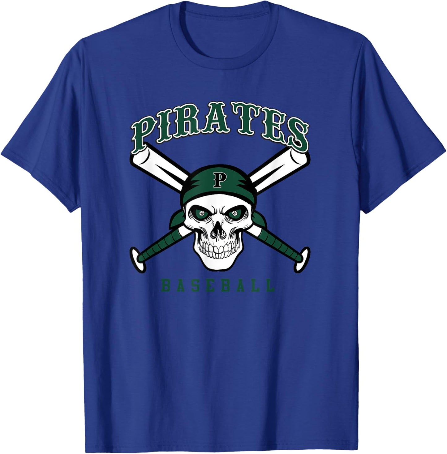 Poteet Pirates Baseball T-Shirt - T-Shirt | Royal