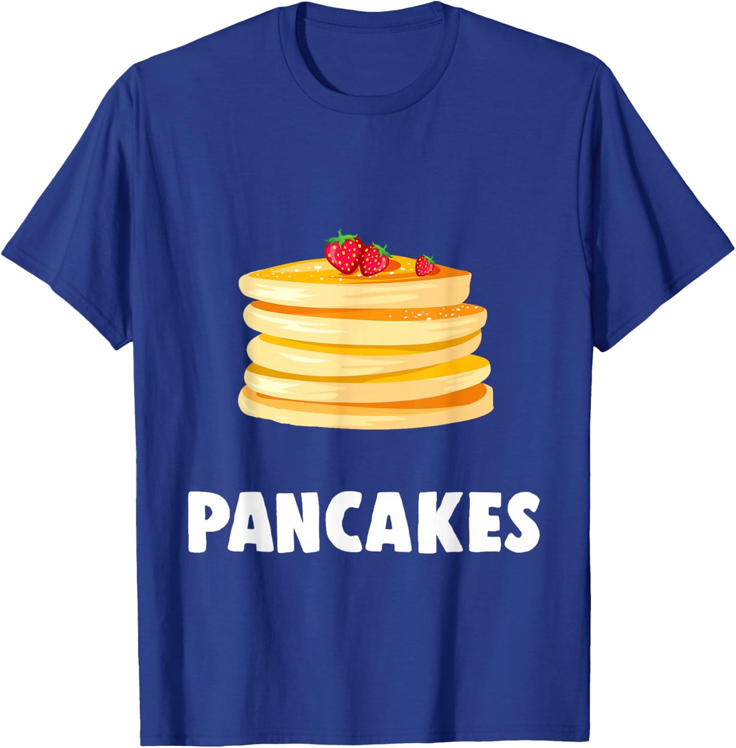 Couple Matching Halloween Costumes Pancakes T-Shirt - T-Shirt | Royal