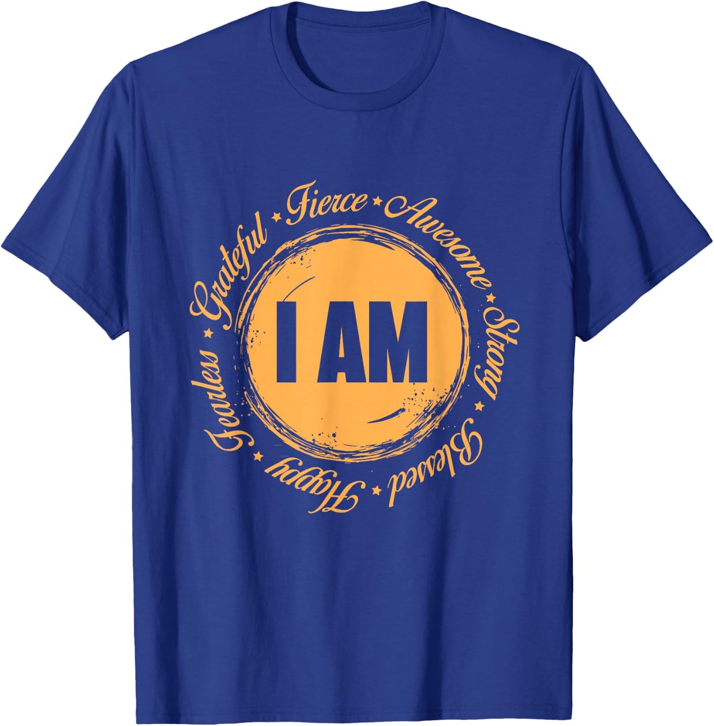 Motivational Quote Inspiration Positive Saying Life Slogan T-Shirt - T-Shirt | Royal
