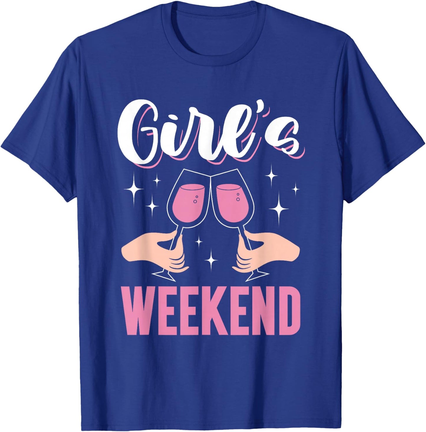 Girl's Weekend Girl Cute Girl's Trip Friends Girls Trip T-Shirt - T-Shirt | Royal