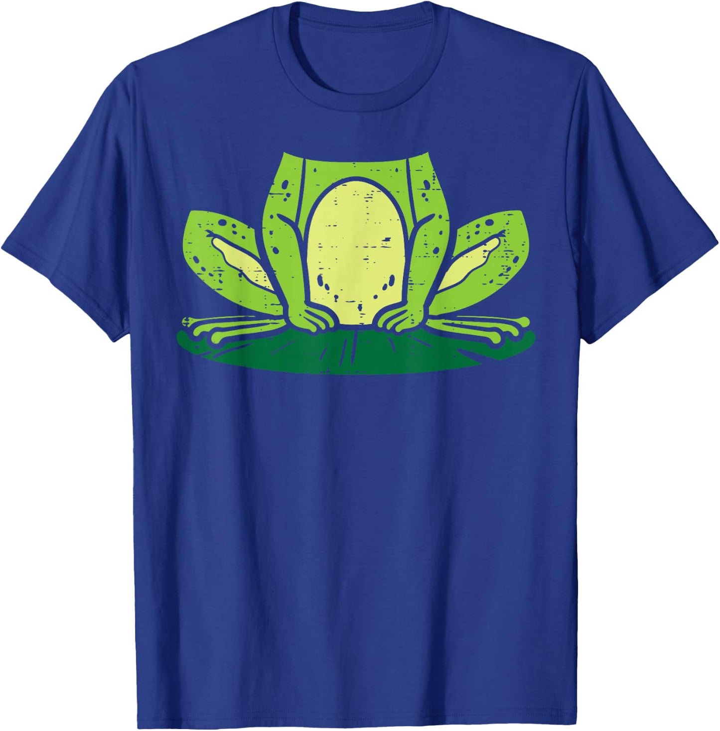 Frog Costume Funny Halloween Animal Men Women Boys Girls T-Shirt - T-Shirt | Royal