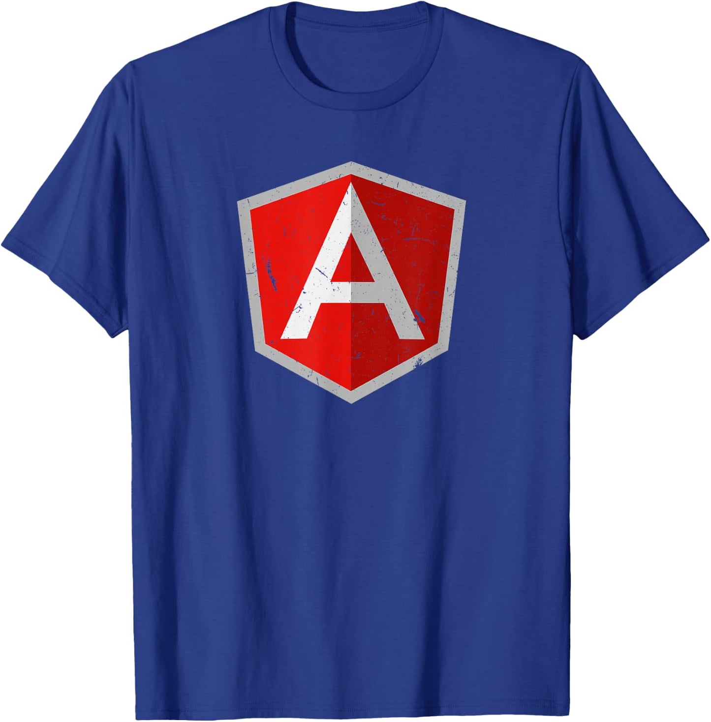 Vintage Javascript Frontend Reactjs Angularjs Vuejs T-Shirt - T-Shirt | Royal