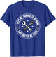 I Left My Garage To Be Here Funny Mechanic T-Shirt - T-Shirt | Royal