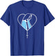 Holy Rosary Virgin Mary Catholic Gift T-Shirt - T-Shirt | Royal