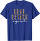Real Estate Agent Women's Cheetah Leopard Home Seller T-Shirt - T-Shirt | Royal