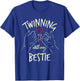 Matching Twin Friend Twinning with My Bestie Spirit Week T-Shirt - T-Shirt | Royal
