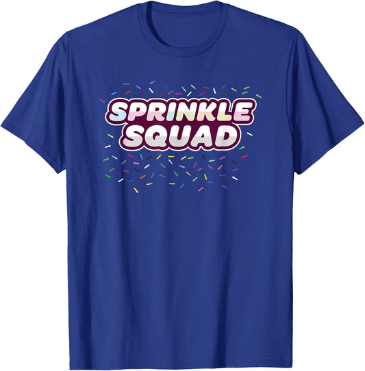 Sprinkle Squad Cute Donut Ice Cream Sweet Sprinkles Squad T-Shirt - T-Shirt | Royal