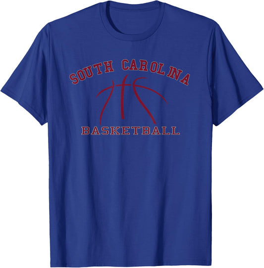 SC Practice South Carolina Basketball Fan Apparel Hoops Gear T-Shirt - T-Shirt | Royal