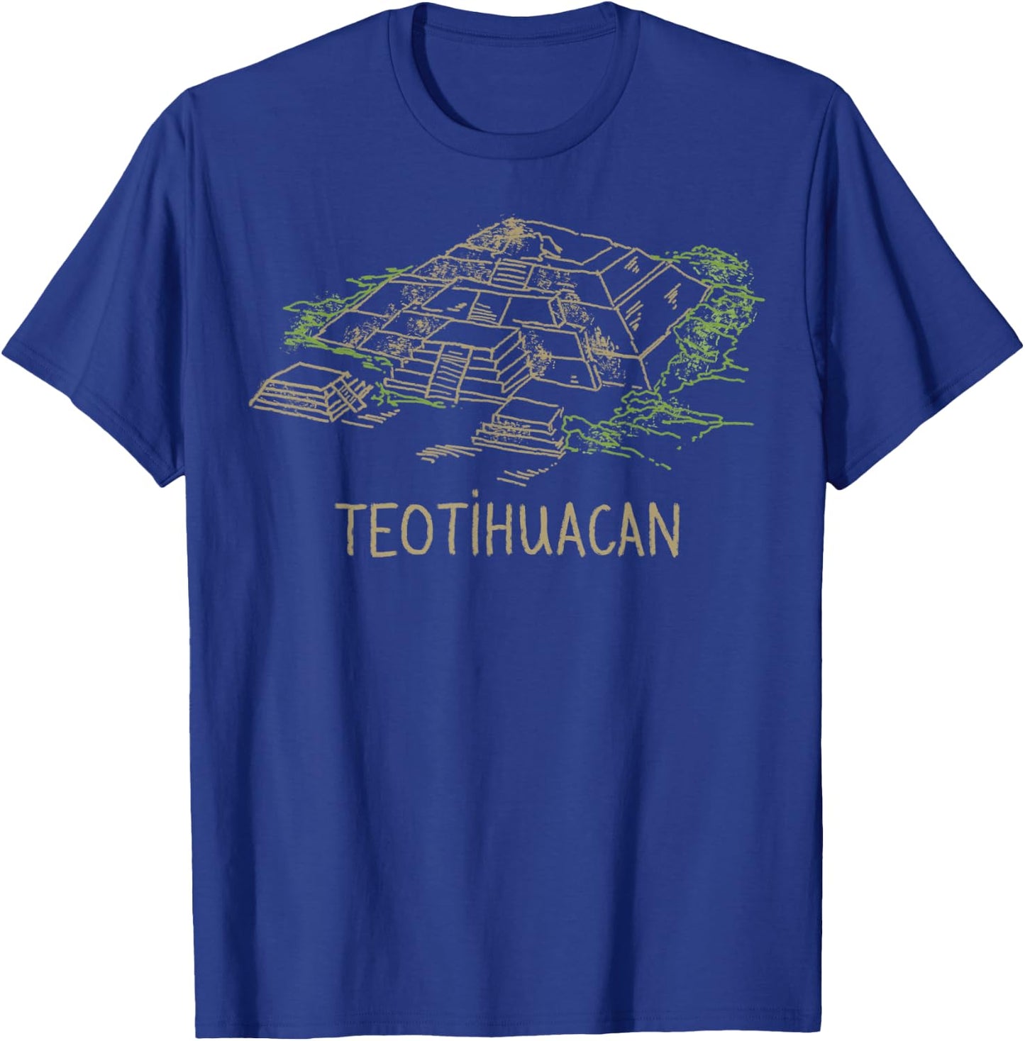 Teotihuacan T Shirt T-Shirt - T-Shirt | Royal