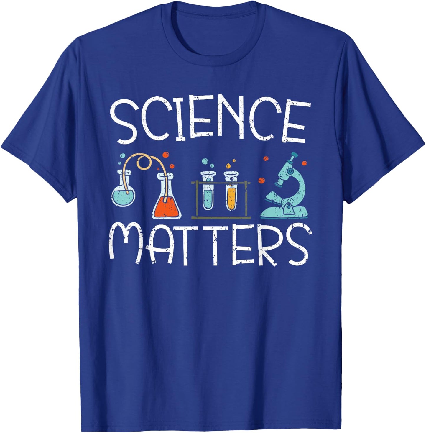Science Matters Future Scientist Chemistry Biology T-Shirt - T-Shirt | Royal