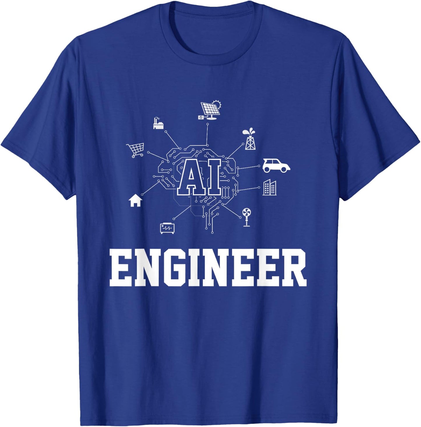 Artificial Intelligence Engineer - Ai Engineer T-Shirt - T-Shirt | Royal