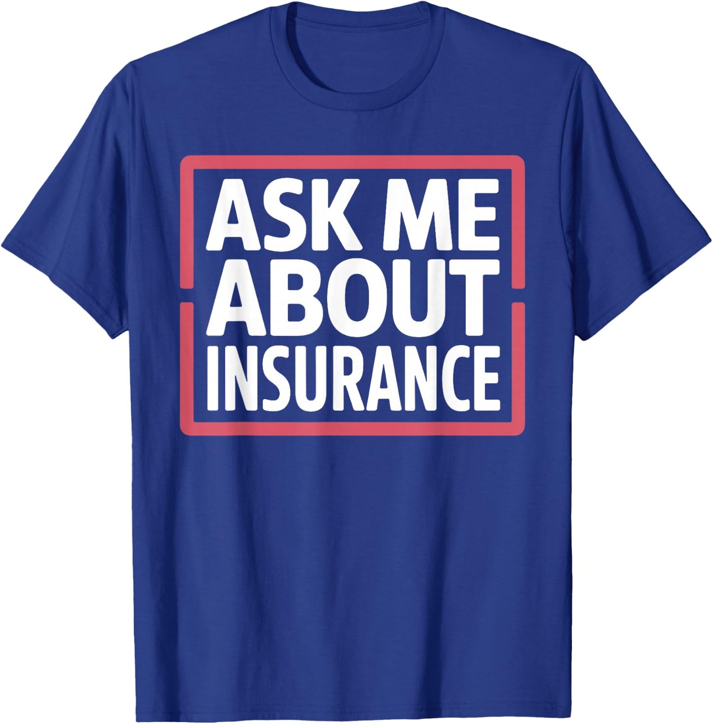 Cool Insurance Art Women Broker Insurance Agent T-Shirt - T-Shirt | Royal