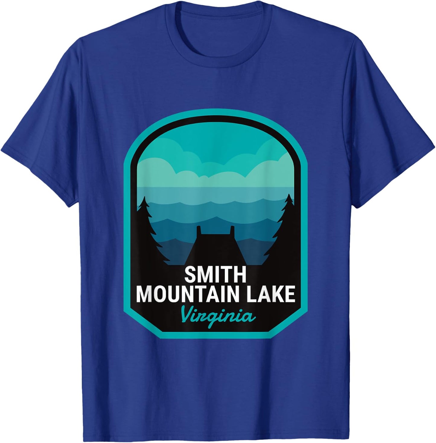 Smith Mountain Lake Virginia Summer Women Kids T-Shirt - T-Shirt | Royal