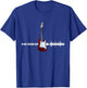 Electric Guitar Themed T-Shirt - T-Shirt | Royal
