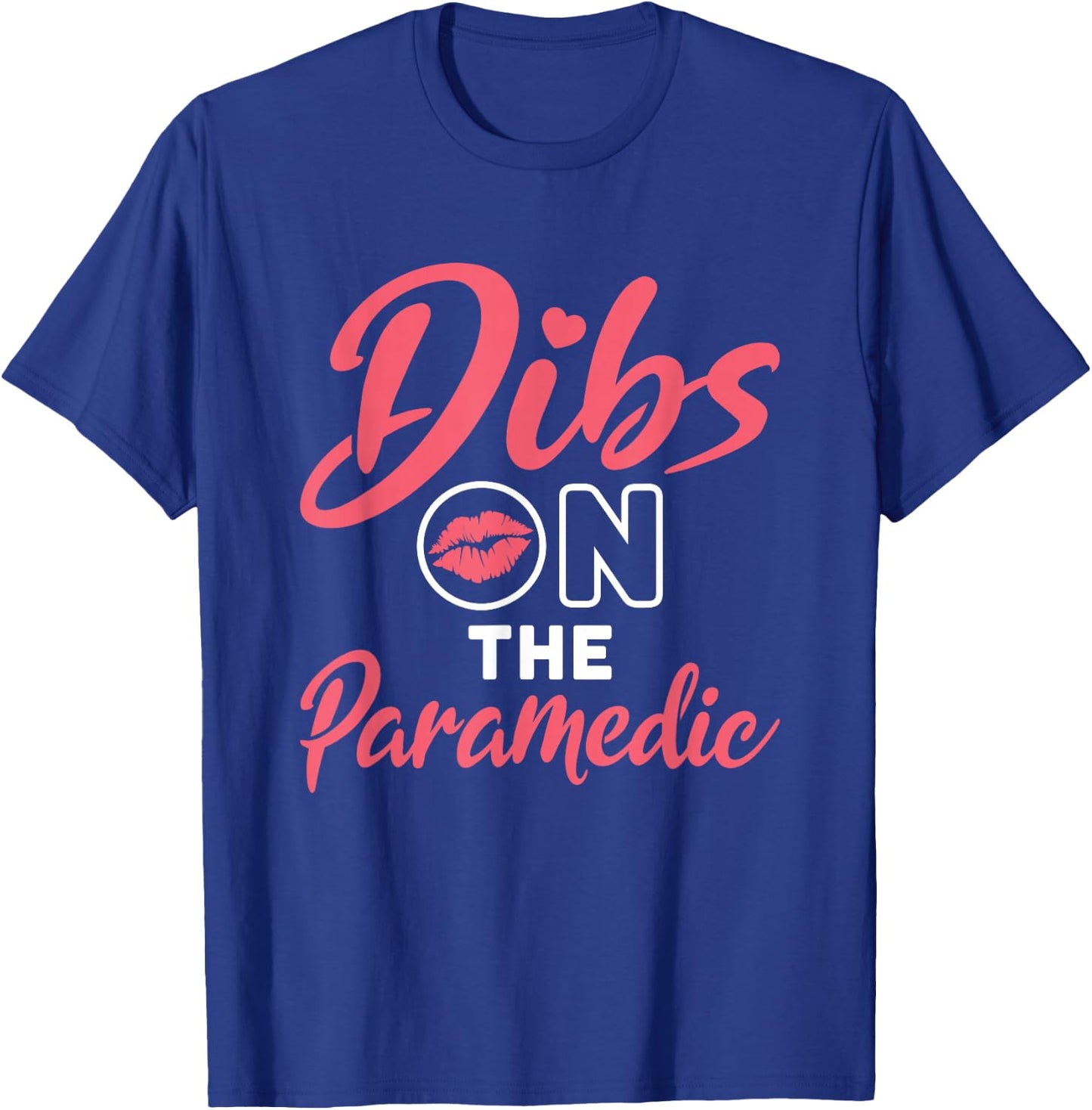 Paramedic Clothing And Gifts Women's Black Modern Novelty Paramedic EMT Wife T-Shirt - T-Shirt | Royal