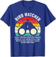 Funny Bird Watcher Definition Birder Bird Watching T-Shirt - T-Shirt | Royal