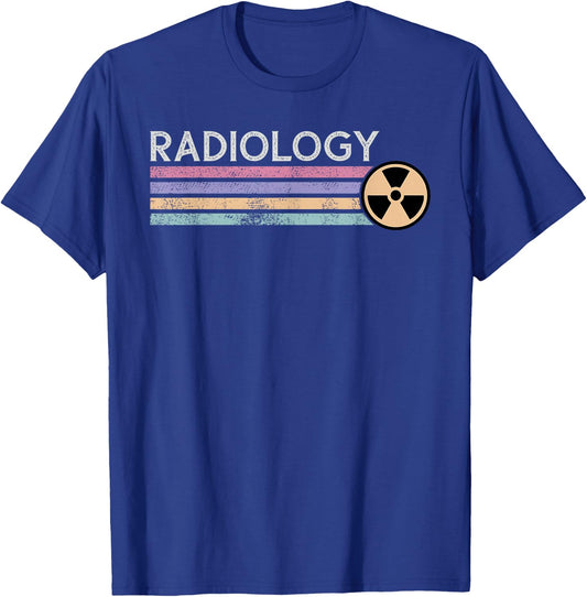 Radiology Tech Future Radiologist X-ray Tech Skeleton Lovers T-Shirt - T-Shirt | Royal