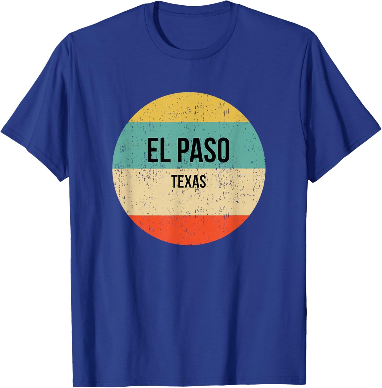 El Paso Texas Shirt | El Paso T-Shirt - T-Shirt | Royal