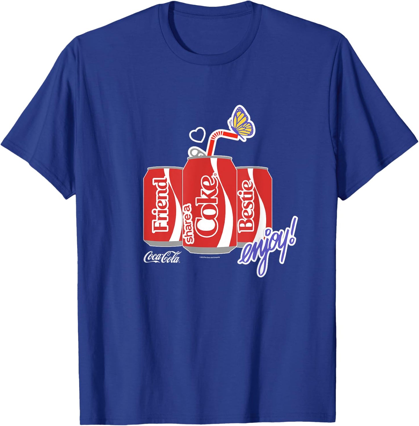 Coca-Cola Share A Coke Besties T-Shirt - T-Shirt | Royal