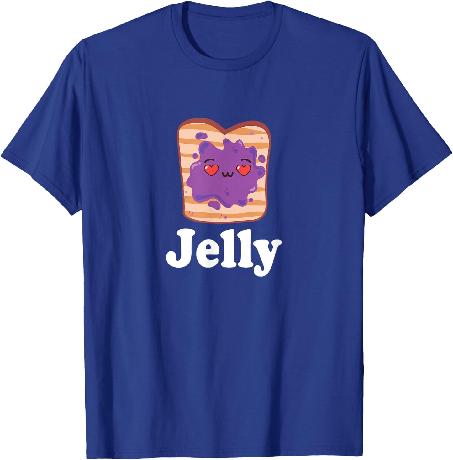 Jelly & Peanut Butter Valentine Him & Her Matching Couple T-Shirt - T-Shirt | Royal