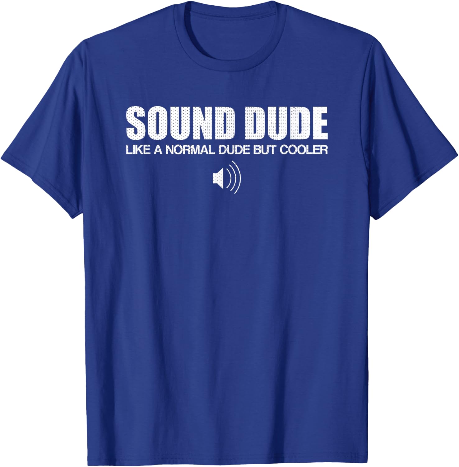 Fun Audio Engineer T-Shirt - T-Shirt | Royal