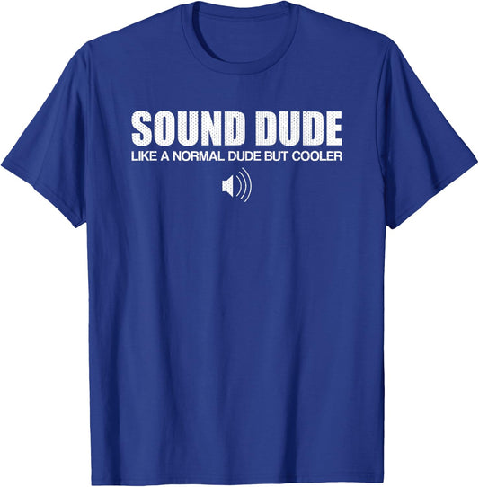 Fun Audio Engineer T-Shirt - T-Shirt | Royal