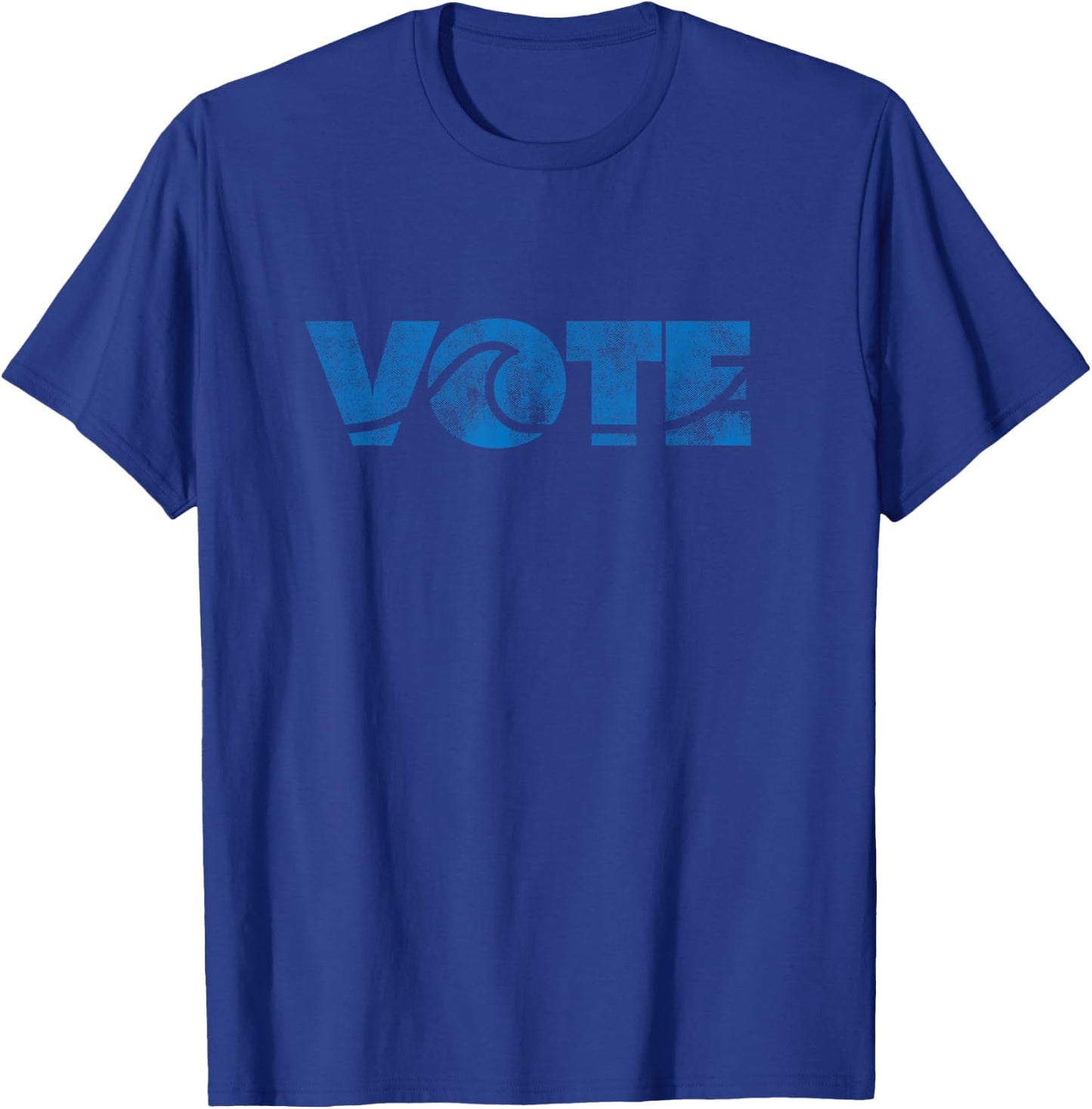 Vote Blue Wave 2024 Democratic Voter T-Shirt - T-Shirt | Royal