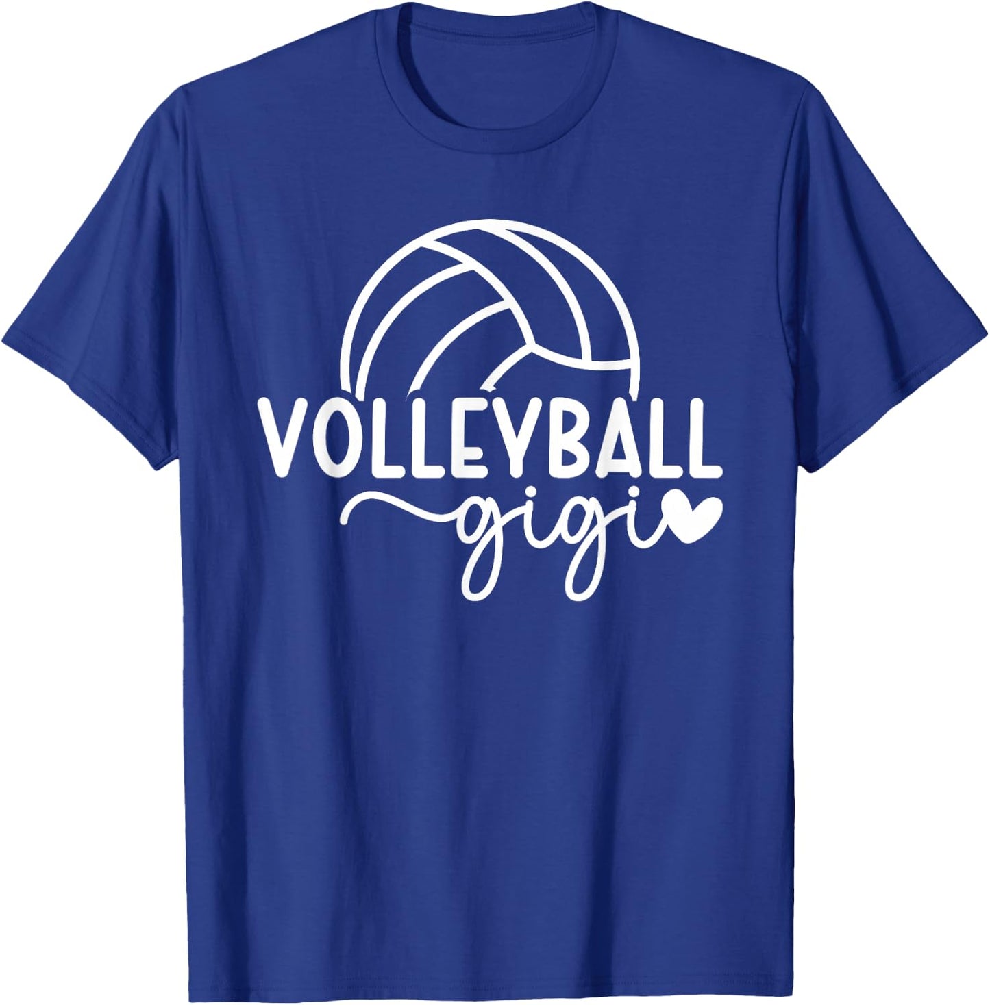 Volleyball Gigi Proud Gigi Of A Volleyball Player Gigi T-Shirt - T-Shirt | Royal