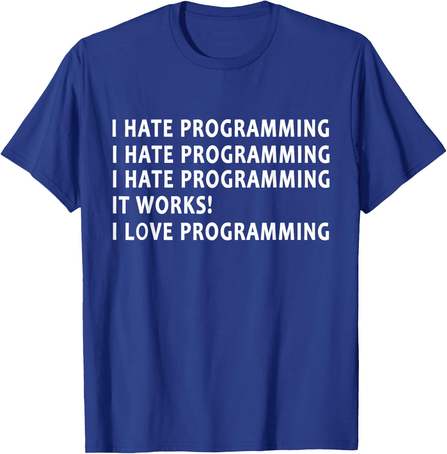 Computer Scientist I Hasse Programmers Programmers T-Shirt - T-Shirt | Royal