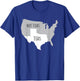 Texas not Texas with America Map Small T-Shirt - T-Shirt | Royal