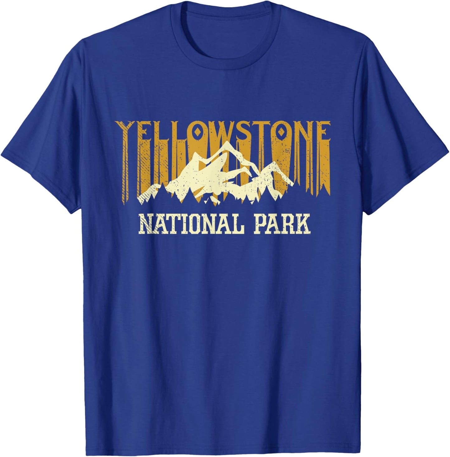 Yellowstone National Park Vintage T-Shirt - T-Shirt | Royal