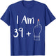 Funny Personalized 39 plu 1 = Fabulous 40 Queen Humor Bday T-Shirt - T-Shirt | Royal