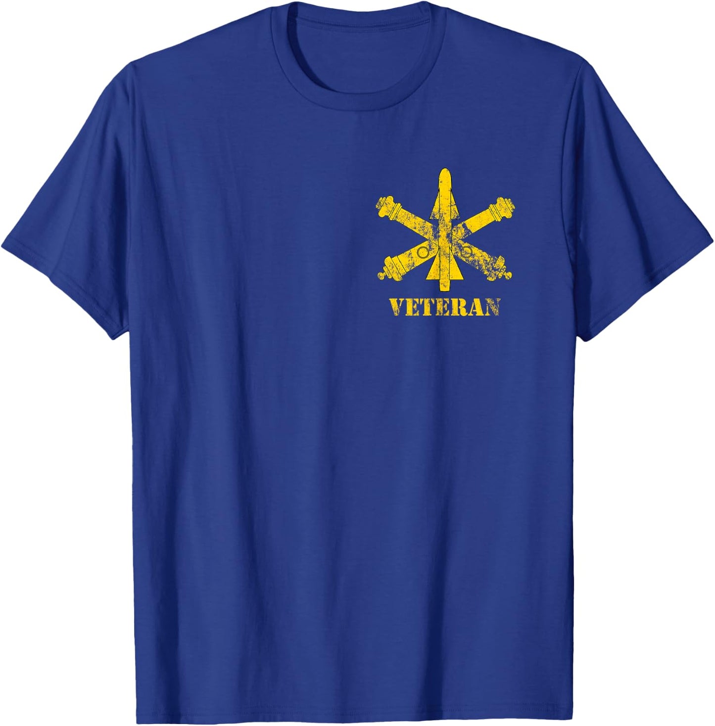 Air Defense Artillery (ADA) Veteran - US Army Vintage Look T-Shirt - T-Shirt | Royal