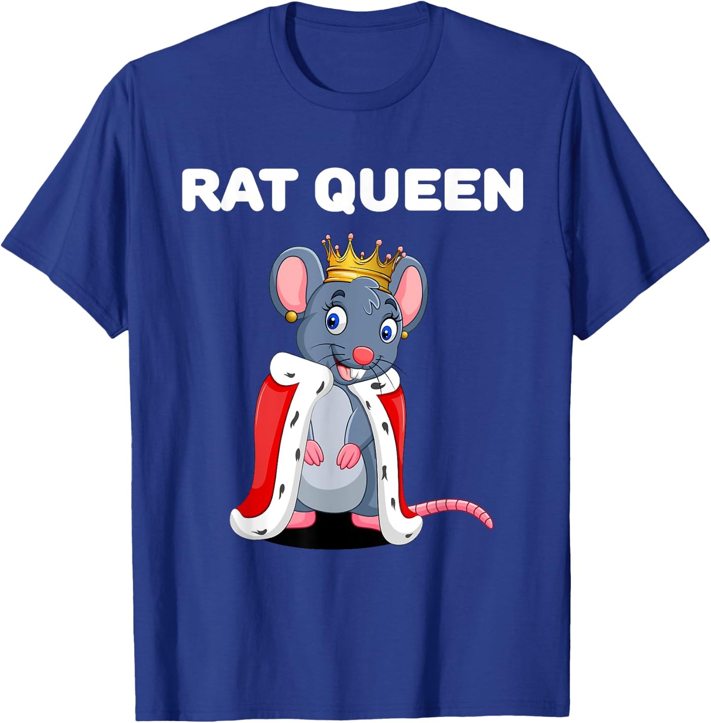 Rat Queen | Girls Rat | Rat T-Shirt - T-Shirt | Royal
