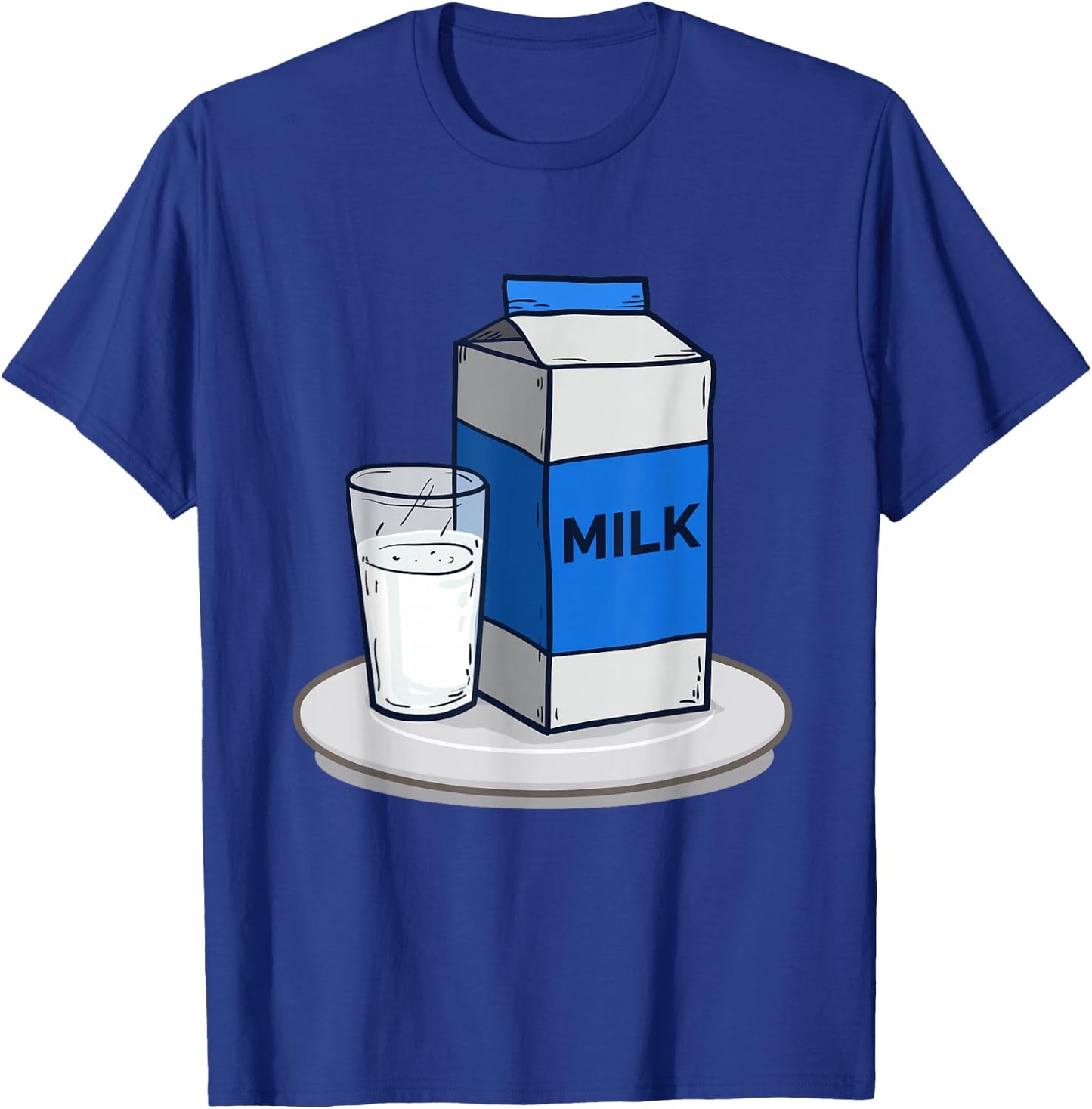 Matching Halloween Outfit Cookies and Milk Costume T-Shirt - T-Shirt | Royal